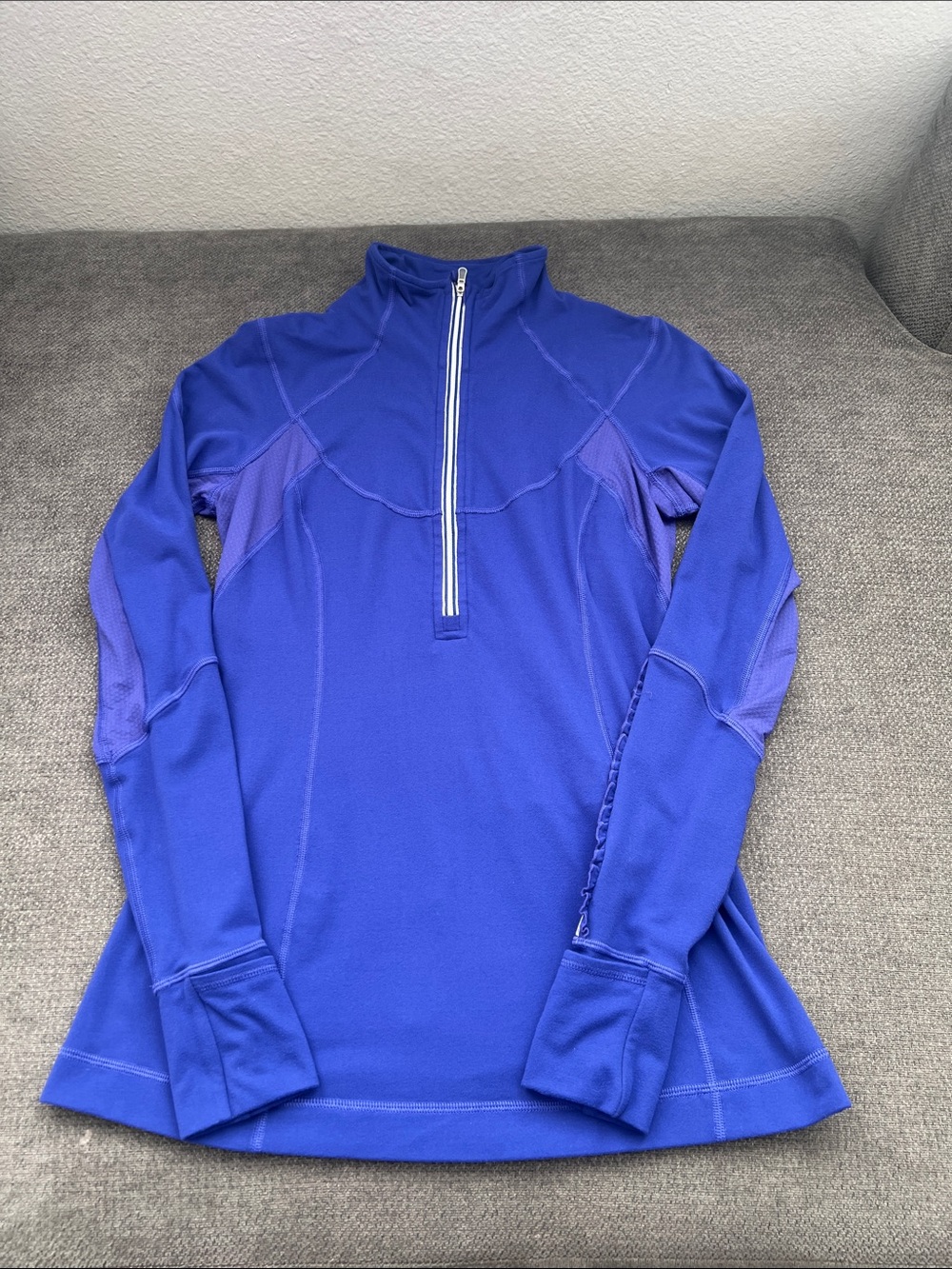 lululemon athletica Women's Quarter-Zip Turtleneck Sweater - Blue
